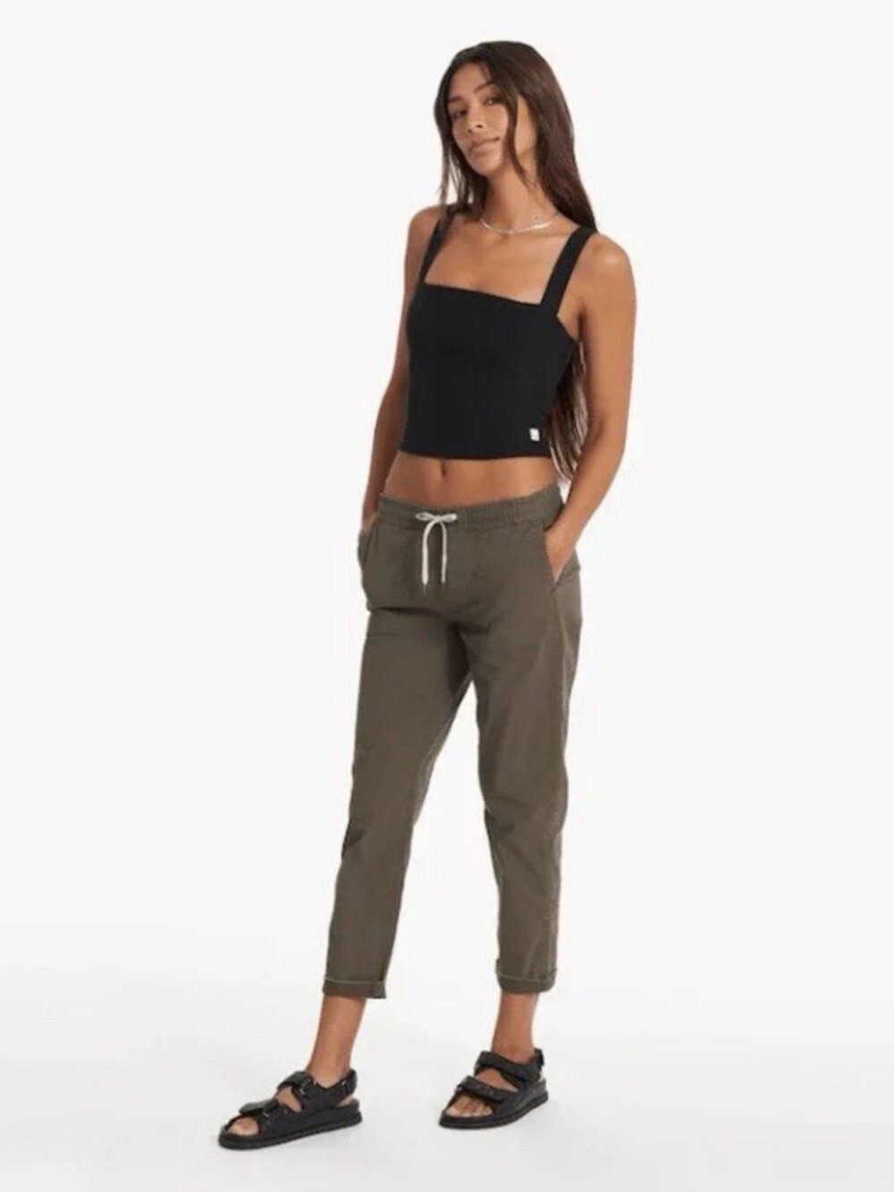 Vuori Vintage Ripstop Pant Oregano Green Size Medium